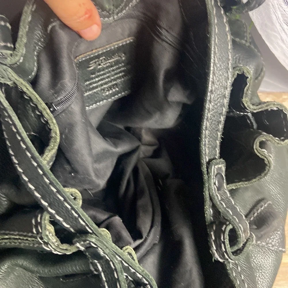 Fossil leather shoulder